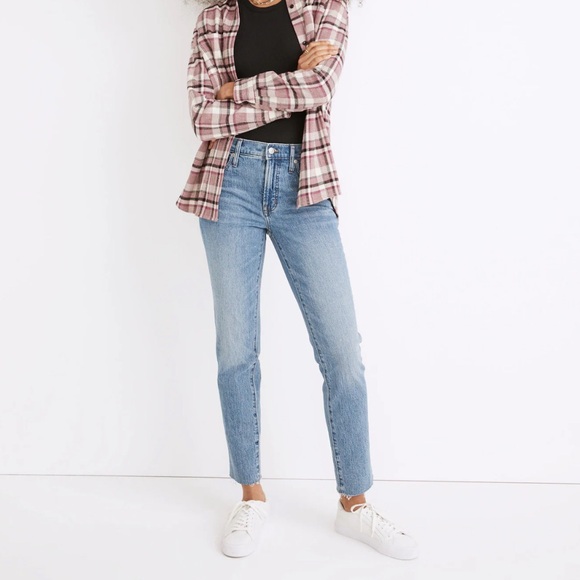 Madewell Denim - Madewell Tall Mid-Rise Perfect Vintage Jean in Enmore Wash - size 27 T